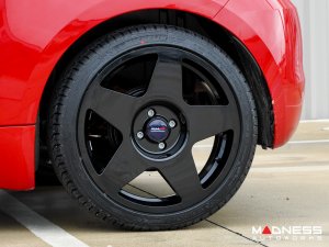 FIAT 500e Gen2 Custom Wheels - KUHLFX - Pista - Gloss Black - Set of 4 - 17"